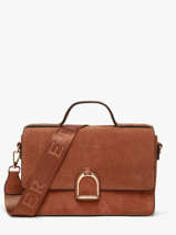 Crossbody Bag M Altesse Suede Etrier Brown altesse suede EASU048M