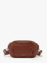 Medium Leather Tradition Belt Bag Etrier Brown tradition ETRA022M