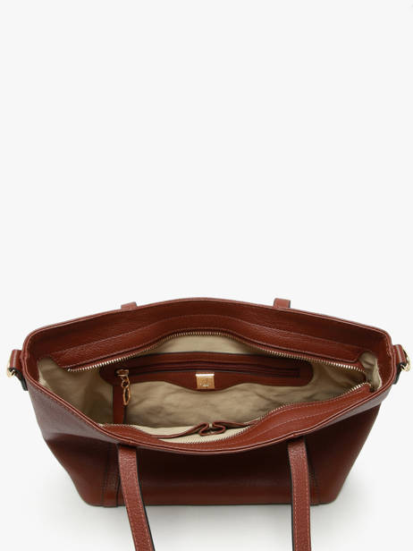 Small Leather Tradition Shoulder Bag Etrier Brown tradition ETRA060S other view 3