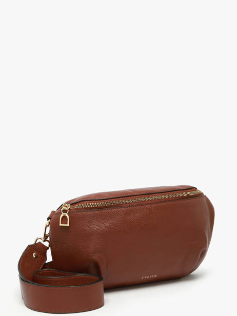Large Leather Tradition Belt Bag Etrier Brown tradition ETRA022L other view 2
