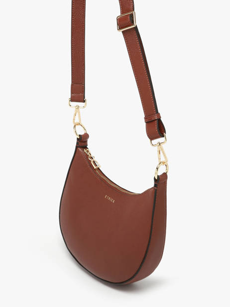 Shoulder Bag S Tradition Leather Etrier Brown tradition ETRA102S other view 2